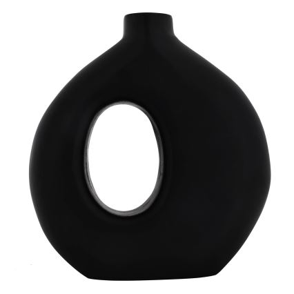 Eglo - Vaso di legno 16,5x18 cm nero