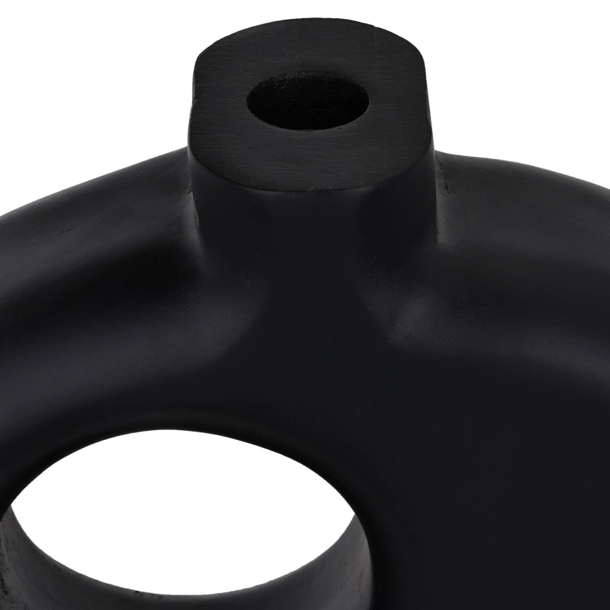 Eglo - Holzvase 18x25,5 cm schwarz
