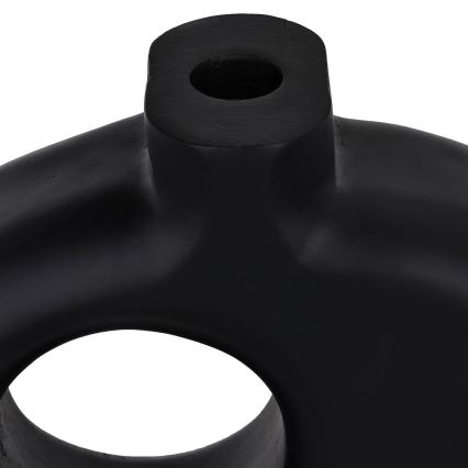 Eglo - Vase en bois 18x25,5 cm noir
