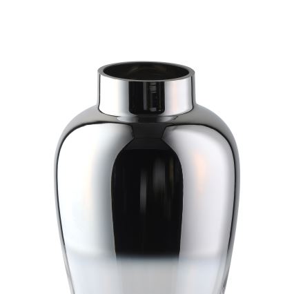Eglo 421359 - Vase en verre KENYASI 27x15,5 cm chromé brillant