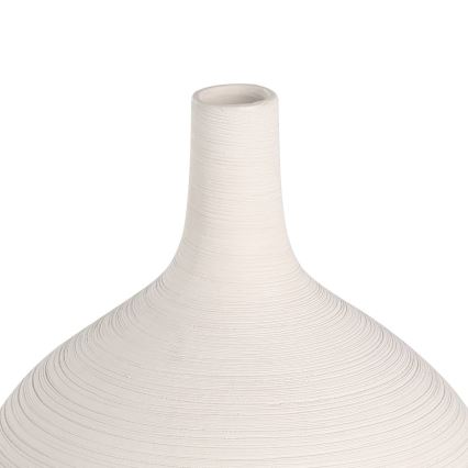 Eglo - Vaso in ceramica 22x16 cm bianco/oro
