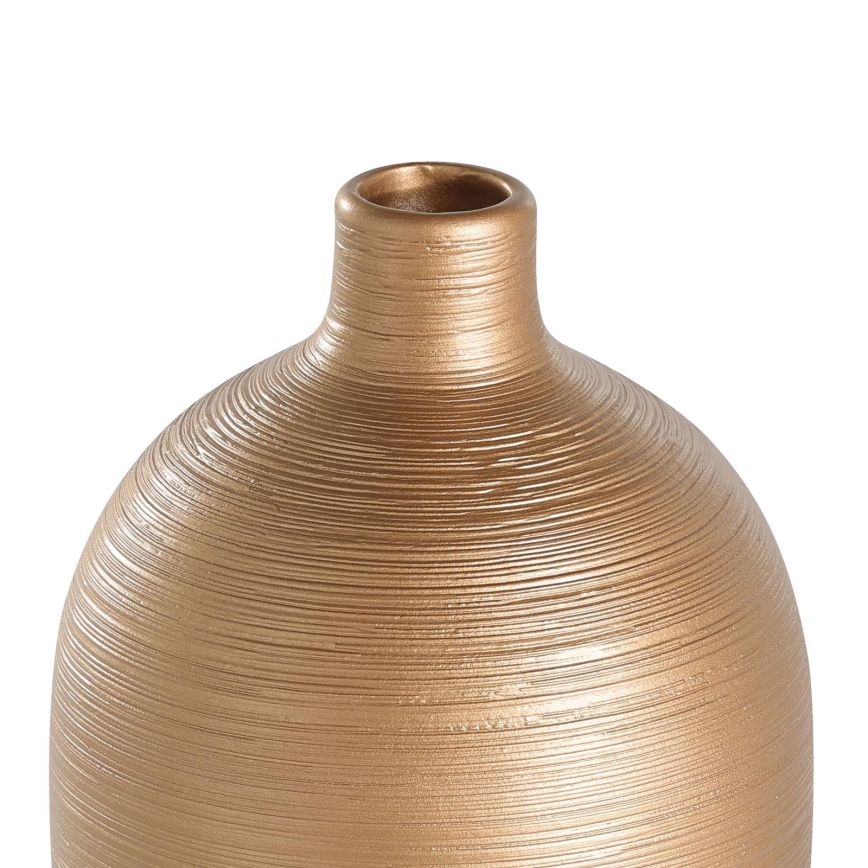 Eglo - Vaso in ceramica 28x15 cm bianco/oro