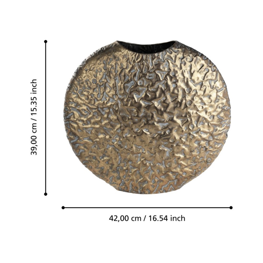 Eglo 421637 - Vaso in metallo LENGGENG 39x42 cm, finitura bronzo