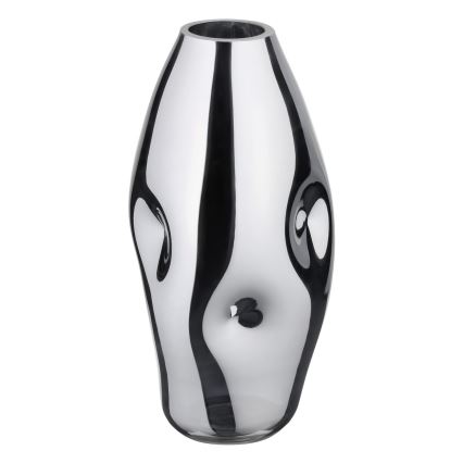 Eglo 421682 - Vaso in vetro XIPORAI 28,5x14,5 cm, finitura cromata lucida