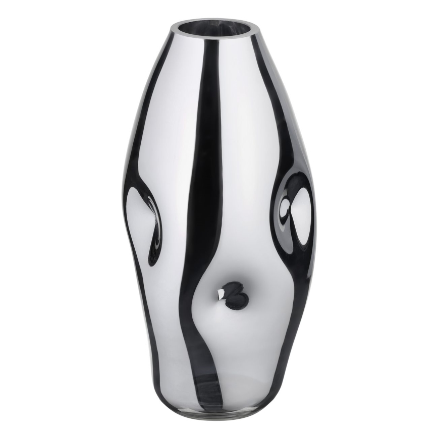 Eglo 421682 - Vaso in vetro XIPORAI 28,5x14,5 cm, finitura cromata lucida