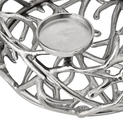 Eglo - Candeliere 13,5x35 cm argento