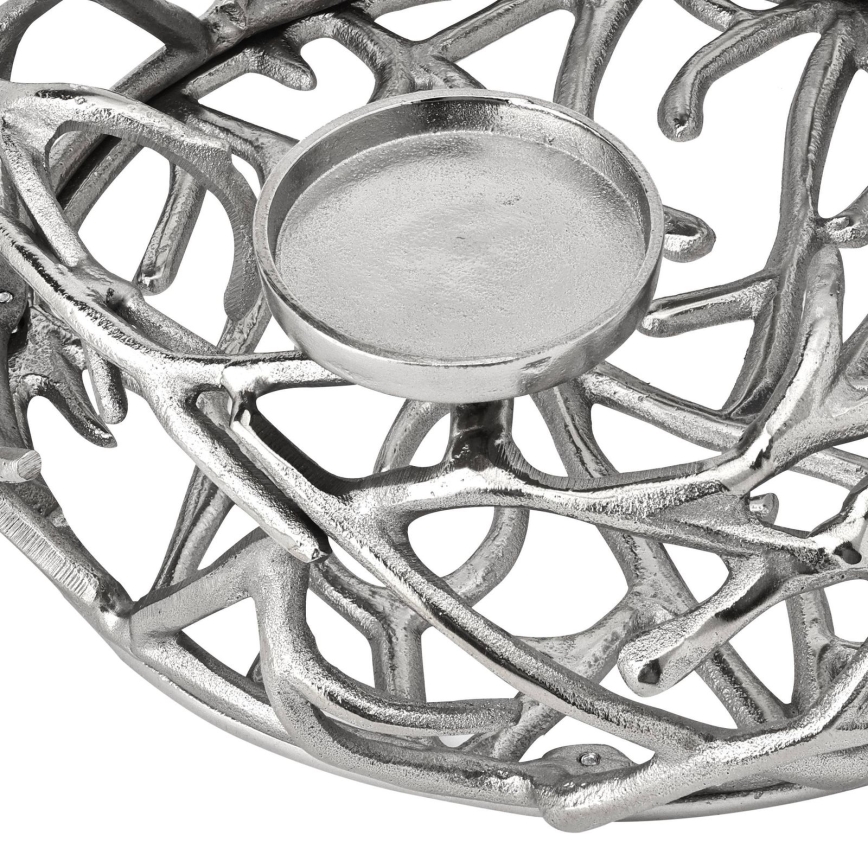 Eglo - Candeliere 13,5x35 cm argento