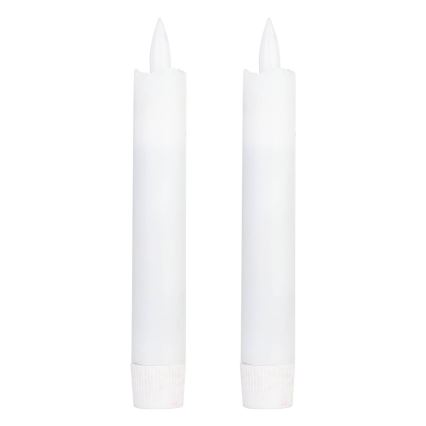 Eglo - SET 2x LED Candele LED/1xAAA 15 cm bianco