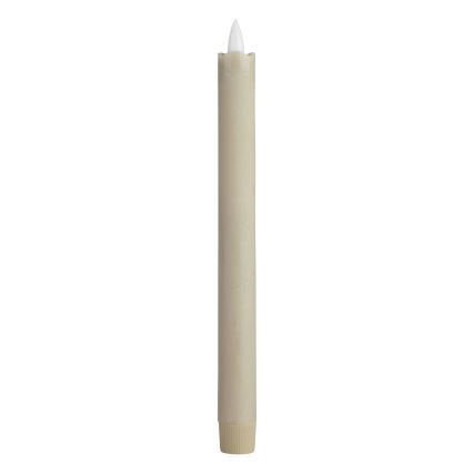 Eglo - SET 2x LED Candele LED/1xAAA 24,5 cm beige