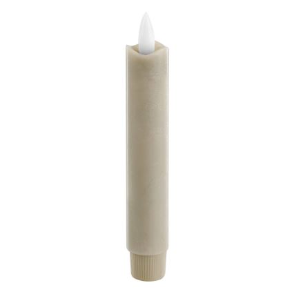 Eglo - SET 2x LED Candele LED/1xAAA 15 cm beige