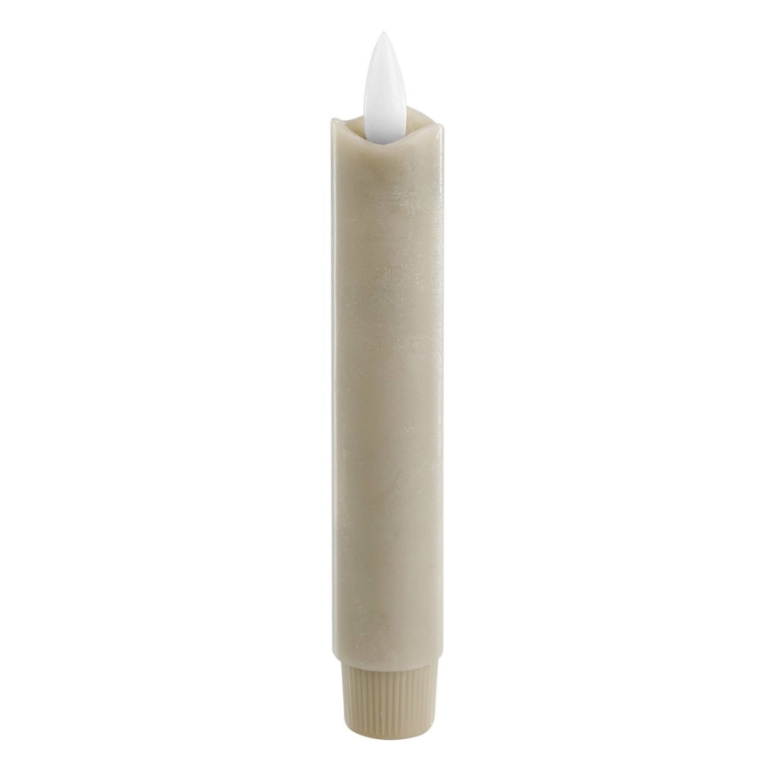 Eglo - SET 2x LED Candele LED/1xAAA 15 cm beige