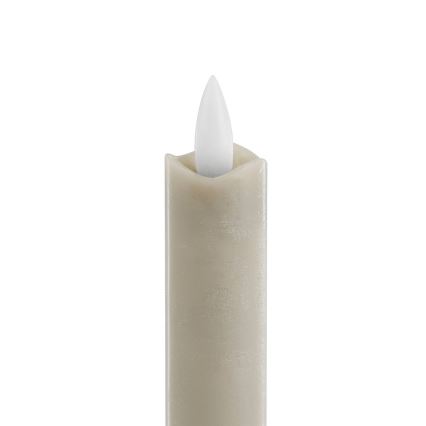 Eglo - SET 2x LED Candele LED/1xAAA 15 cm beige