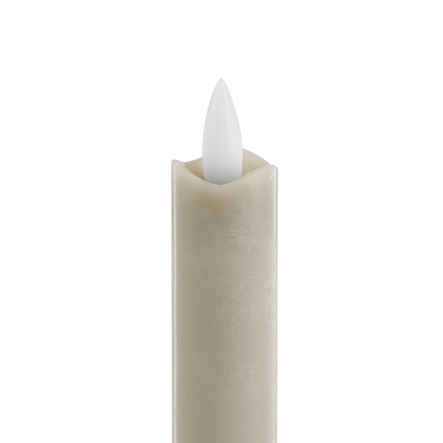 Eglo - SET 2x LED Candele LED/1xAAA 15 cm beige