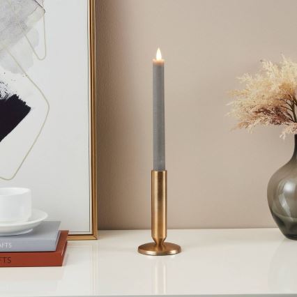 Eglo - SET 2x LED Candele LED/1xAAA 24,5 cm grigio