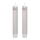 Eglo 422223 - SET 2x LED Candele ANTANABE LED/1xAAA 15 cm grigio