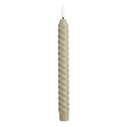 Eglo - SET 2x LED Candele LED/1xAAA 24,5 cm beige