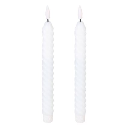 Eglo - SET 2x LED Candele LED/1xAAA 25 cm bianco