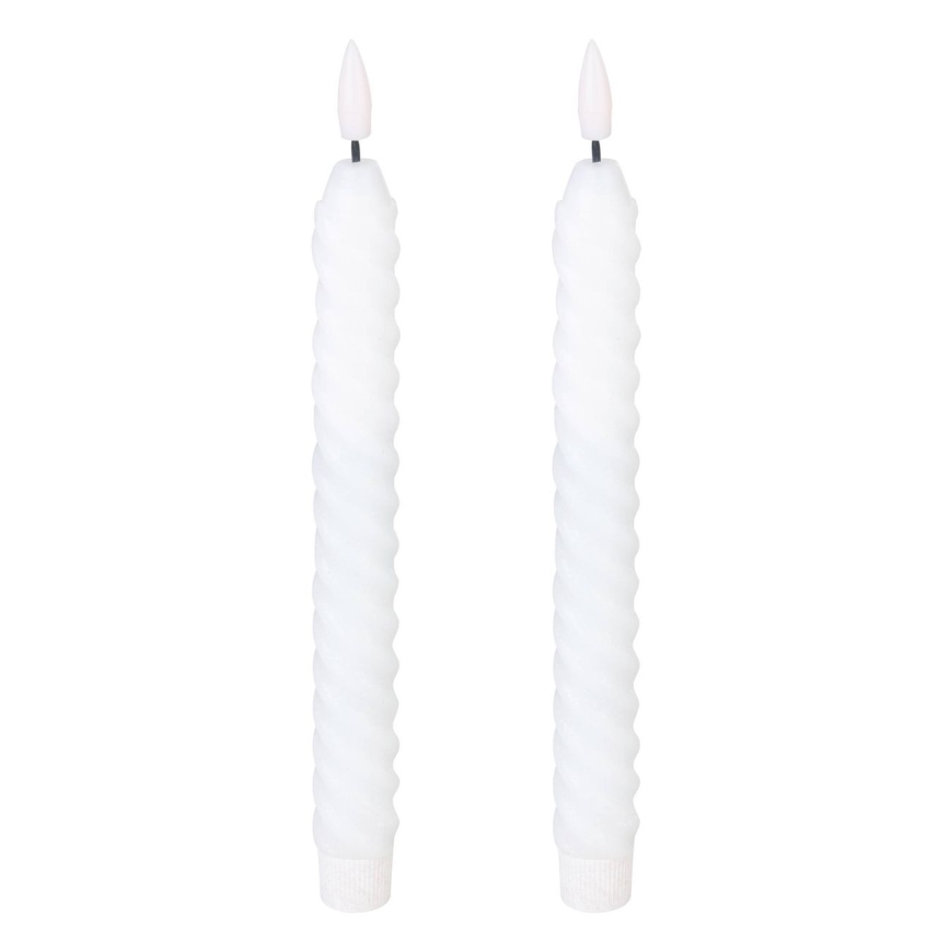 Eglo - SET 2x LED Candele LED/1xAAA 25 cm bianco