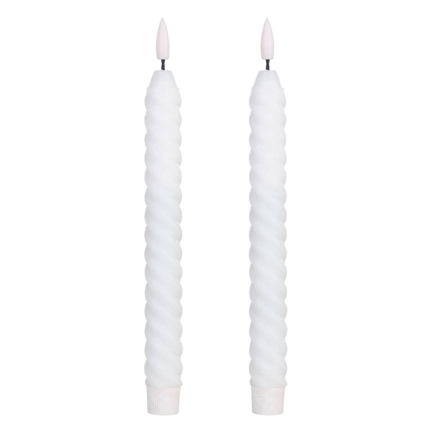 Eglo - SET 2x LED Candele LED/1xAAA 25 cm bianco