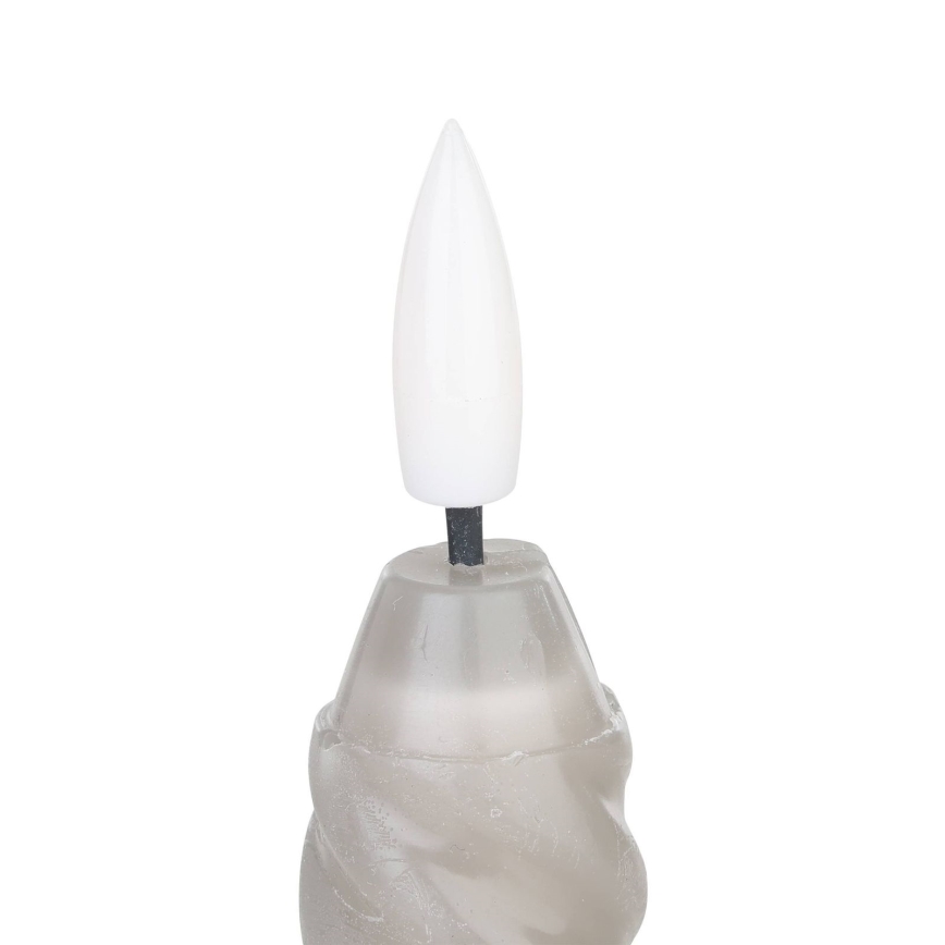 Eglo - SET 2x LED Candele LED/1xAAA 25 cm grigio