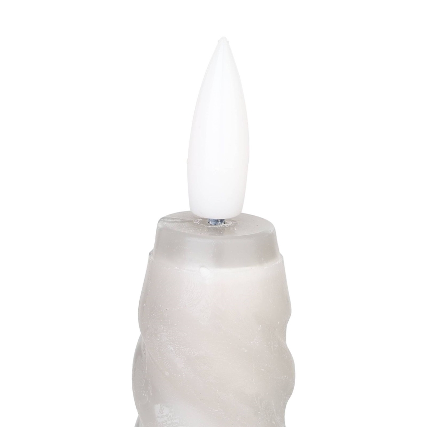 Eglo - SET 2x LED Candele LED/1xAAA 15 cm grigio