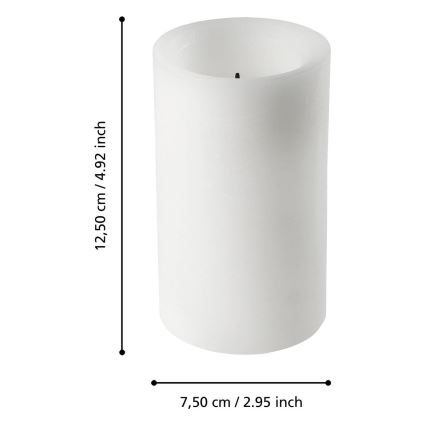 Eglo - LED-Kerze LED/2xAA warmweiß