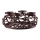 Eglo 422731 - Portacandele OROQUIETA 13,5x35 cm marrone