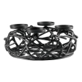 Eglo 422732 - Bougeoir OROQUIETA 13,5x35 cm noir