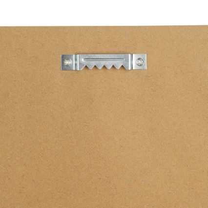 Eglo - SET 2x Gemälde auf Leinwand 43x33 cm schwarz/golden