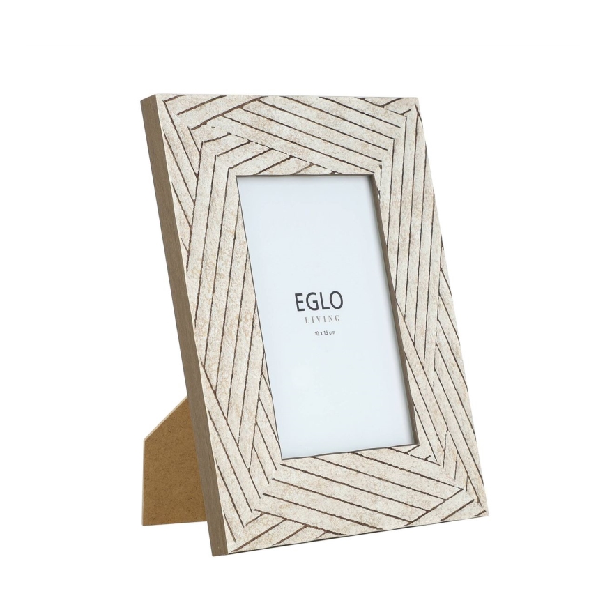 Eglo - Fotorahmen 10x15 cm beige