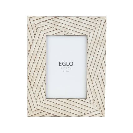 Eglo - Fotorahmen 10x15 cm beige