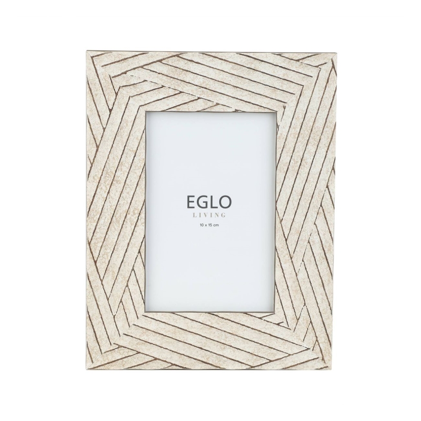 Eglo - Fotorahmen 10x15 cm beige