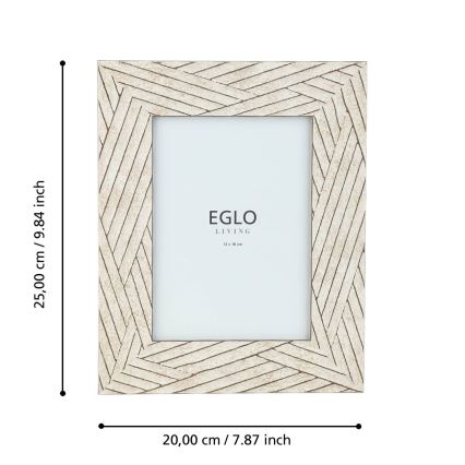 Eglo - Portafotografie 13x18 cm beige