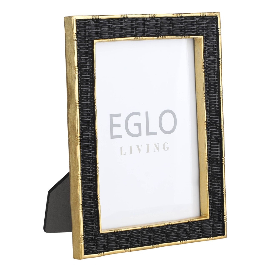 Eglo - Fotorahmen 13x18 cm schwarz/golden