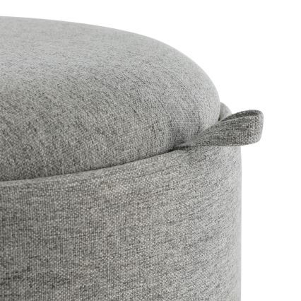 Eglo - SET 2x Sgabello diametro 34,5/39 cm grigio