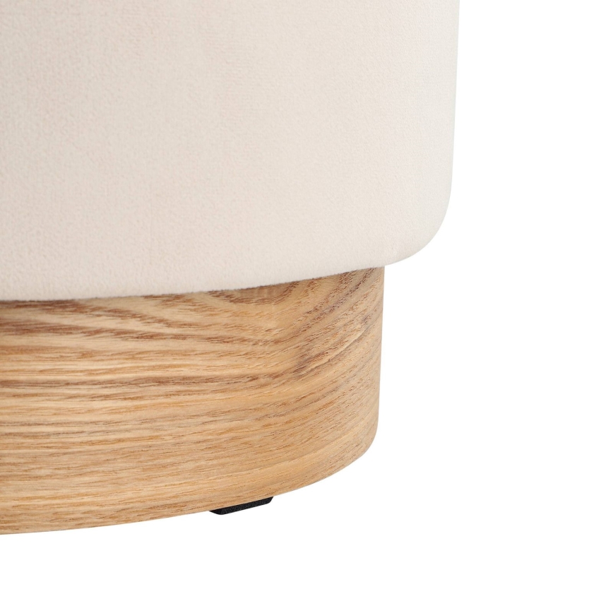 Eglo - LOT 2x Tabouret d. 30,5/37 cm beige