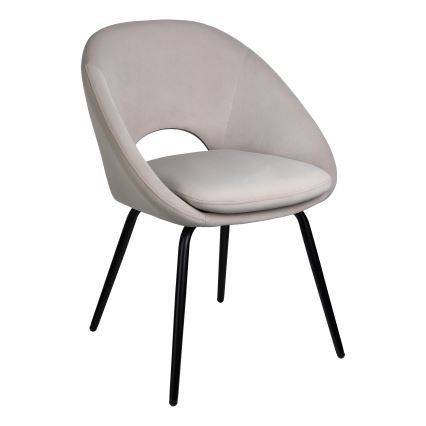 Eglo - Sedia da pranzo 80x56 cm grigia