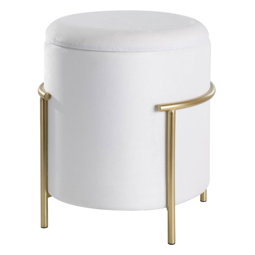 Eglo - Sgabello 46x41 cm bianco/oro