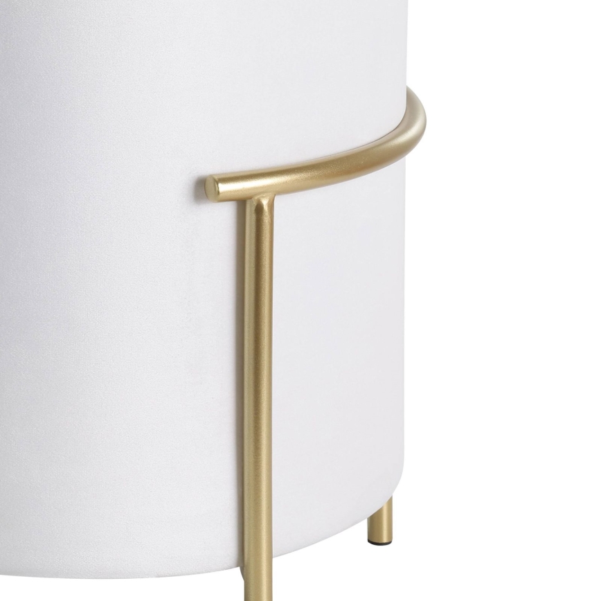 Eglo - Sgabello 46x41 cm bianco/oro