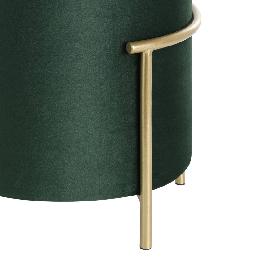 Eglo - Tabouret 46x41 cm vert/doré