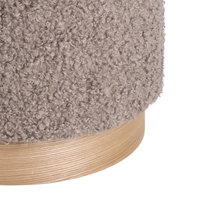 Eglo - SET 2x Sgabello diametro 31,5/38,5 cm marrone