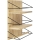 Eglo 424556 - Wandregal MAINTIMBATO 41x33 cm Eiche