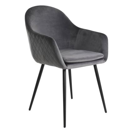 Eglo - Sedia da pranzo 87,5x58,5 cm grigio