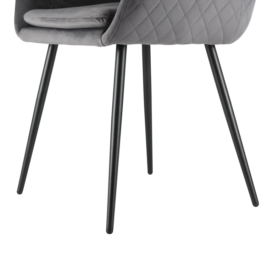 Eglo - Sedia da pranzo 87,5x58,5 cm grigio