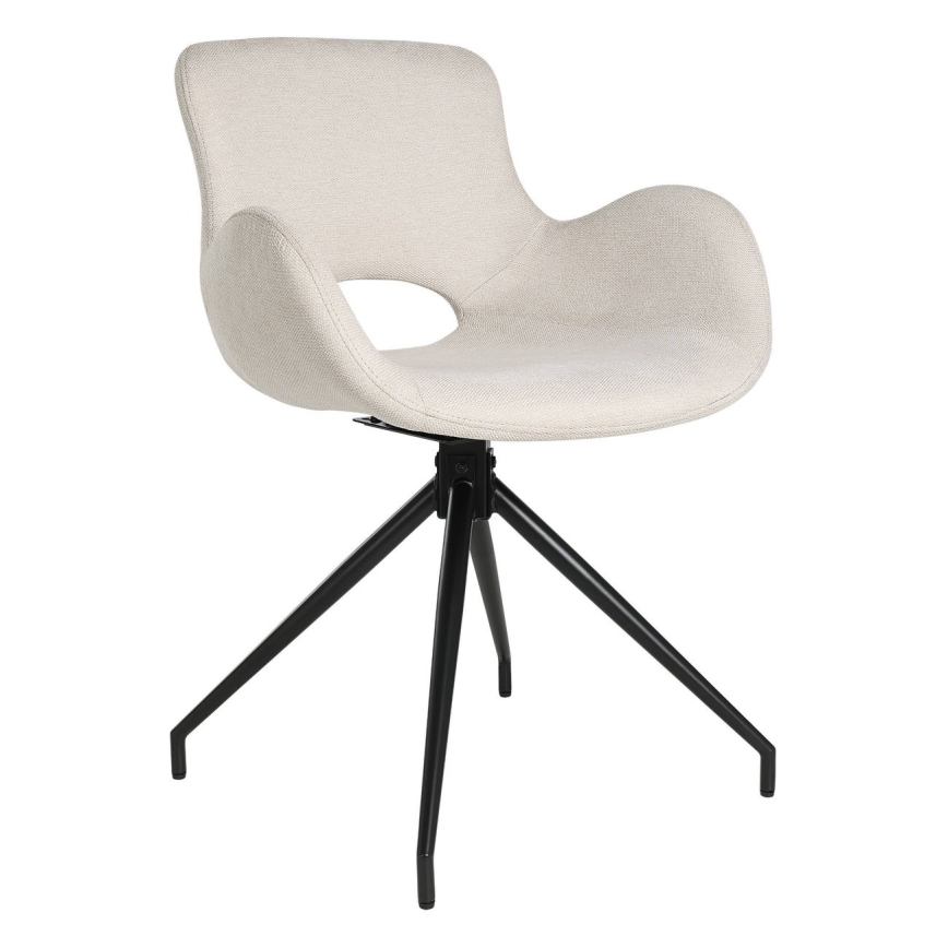 Eglo - Sedia da pranzo 82x58 cm color crema/nero