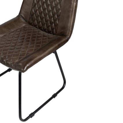 Eglo - Sedia da pranzo 88x63 cm marrone