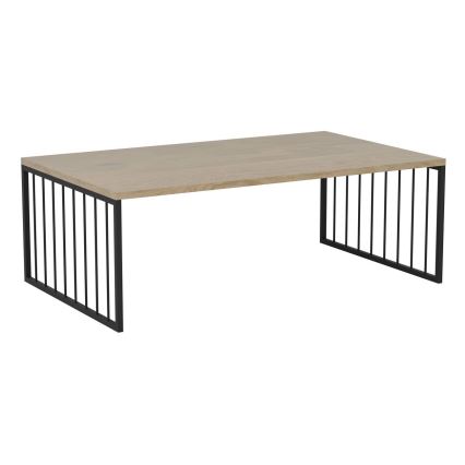 Eglo 424801 - Couchtisch AUKSIDE 53,5 x 100 cm braun/schwarz