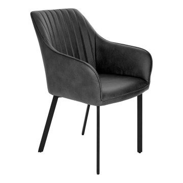 Eglo 424943 - Esszimmerstuhl MASANTOL 88x57 cm schwarz