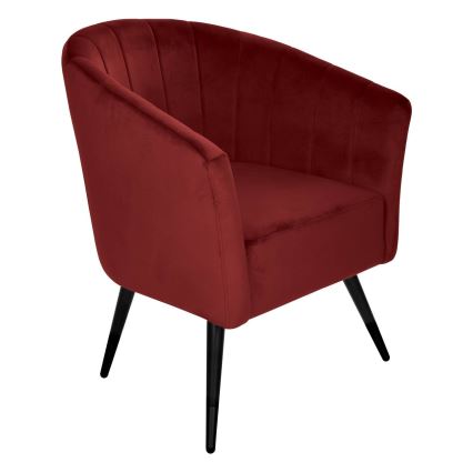 Eglo 424948 - Fauteuil AMPAHA 78x70 cm rouge