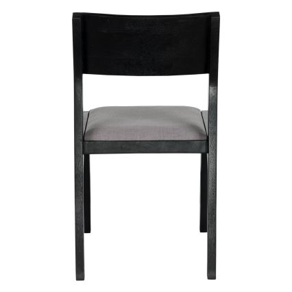 Eglo - Sedia da pranzo 84x55 cm nero/grigio